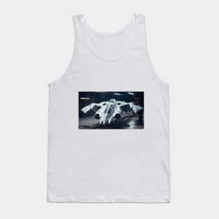 Virtual Model Spacecraft Construction Studio 4 Tank Top